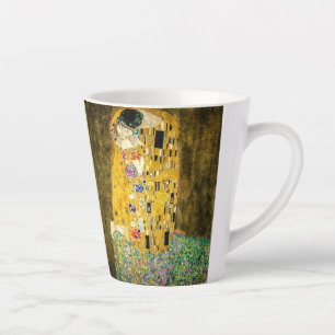 Gustav Klimt Liefde & Kus / Valentijnsdag Maatwerk Latte Mok