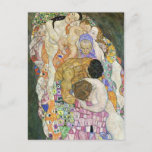 Gustav Klimt Life and Death Briefkaart<br><div class="desc">Gustav Klimt Life and Death briefkaart. Olieverf op canvas begon in 1908 en werd in 1916 voltooid. Dit vermeende schilderij van de levenscyclus van de mens is een kleurrijk en emotief werk uit de gouden fase van Klimt. Een groot geschenk voor fans van Gustav Klimt, Art Nouveau en Oostenrijks Symbolisme....</div>