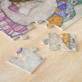 Gustav Klimt Life and Death Puzzle Legpuzzel (Zijkant)