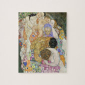 Gustav Klimt Life and Death Puzzle Legpuzzel (Verticaal)