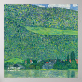 Gustav Klimt - Litzenberg op het Attersee-meer Poster (Voorkant)