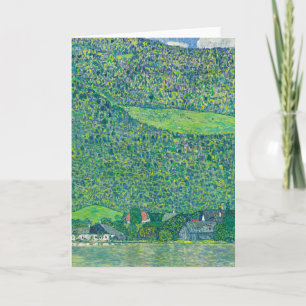 Gustav Klimt - Litzlberg aan de Attersee Kaart