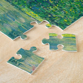 Gustav Klimt - Litzlberg aan de Attersee Legpuzzel (Zijkant)