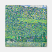 Gustav Klimt - Litzlberg aan de Attersee Magneet (Voorkant)