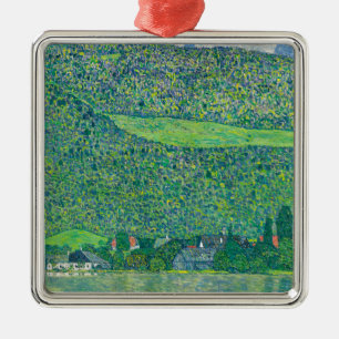 Gustav Klimt - Litzlberg aan de Attersee Metalen Ornament