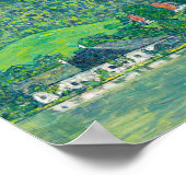 Gustav Klimt - Litzlberg aan de Attersee Poster (Hoek)