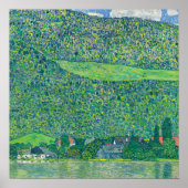 Gustav Klimt - Litzlberg aan de Attersee Poster (Voorkant)