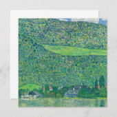 Gustav Klimt - Litzlberg am Attersee Bedankkaart (Voorkant / Achterkant)