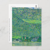 Gustav Klimt - Litzlberg am Attersee Briefkaart (Voorkant / Achterkant)