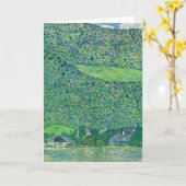 Gustav Klimt - Litzlberg am Attersee Kaart (Gele Bloem)