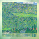 Gustav Klimt - Litzlberg am Attersee Raamsticker (Vel 3)