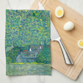 Gustav Klimt - Litzlberg am Attersee Theedoek (Quarter Fold)