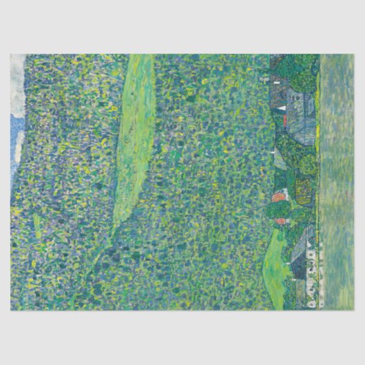 Gustav Klimt - Litzlberg am Attersee Tissuepapier (Voorkant)