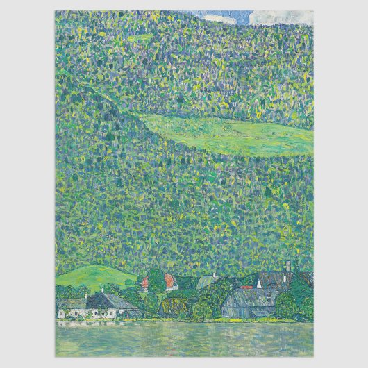 Gustav Klimt - Litzlberg am Attersee Tissuepapier