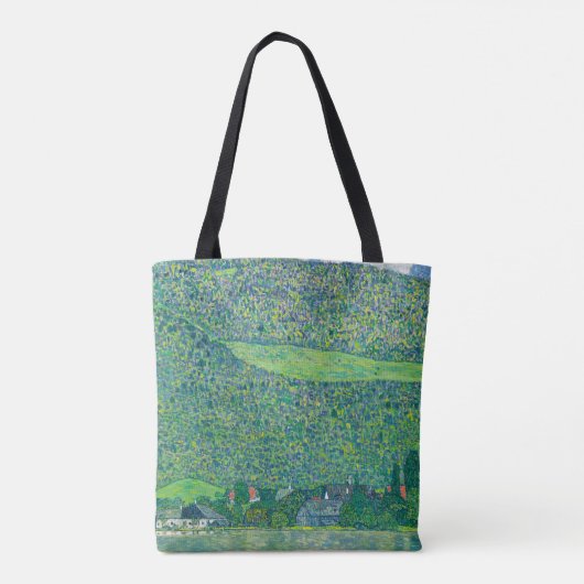 Gustav Klimt - Litzlberg am Attersee Tote Bag (Achterkant)
