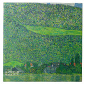 Gustav Klimt , “ Litzlberg on Lake Attersee ” Tegeltje (Voorkant)