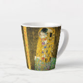 Gustav Klimt Love & Kiss / Valentine's Day Custom  Latte Mok (Rechterhoek)