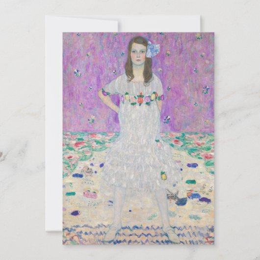 Gustav Klimt - Mada Primavesi Bedankkaart (Voorkant)