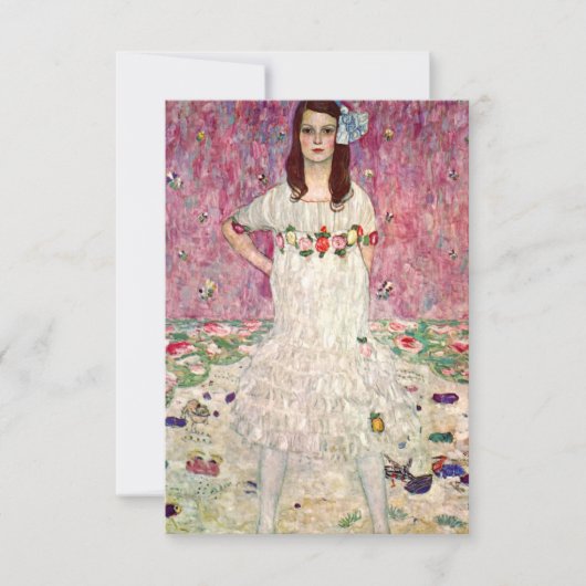 Gustav Klimt Mada Primavesi Bedankkaart (Voorkant)