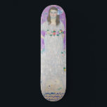 Gustav Klimt - Mada Primavesi Persoonlijk Skateboard<br><div class="desc">Mada Primavesi - Gustav Klimt,  olieverf op doek,  1912-1913</div>