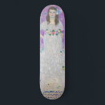 Gustav Klimt - Mada Primavesi Persoonlijk Skateboard<br><div class="desc">Mada Primavesi - Gustav Klimt,  olieverf op doek,  1912-1913</div>