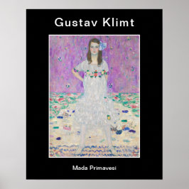 Gustav Klimt - Mada Primavesi Poster