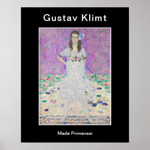 Gustav Klimt - Mada Primavesi Poster