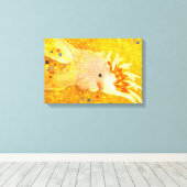 Gustav Klimt Major Mitchell Kaketoe Canvas Afdruk (Insitu (Houten vloer))