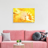 Gustav Klimt Major Mitchell Kaketoe Canvas Afdruk (Insitu (Woonkamer))