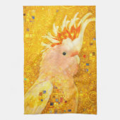 Gustav Klimt Major Mitchell Kaketoe Theedoek (Verticaal)