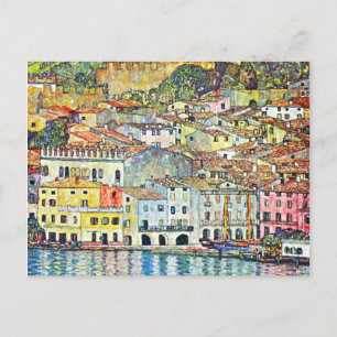 Gustav Klimt Malcena bij de Gardasee Briefkaart