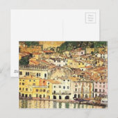Gustav Klimt - Malcesine aan het Gardameer Briefkaart (Voorkant / Achterkant)