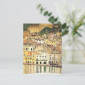 Gustav Klimt - Malcesine aan het Gardameer Briefkaart (Staand voorkant)