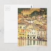 Gustav Klimt - Malcesine aan het Gardameer Briefkaart (Voorkant / Achterkant)