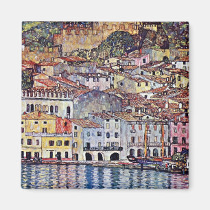 Gustav Klimt - Malcesine aan het Gardameer Italië Magneet