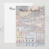 Gustav Klimt - Malcesine bij het Garda-meer in Ita Kaart (Voorkant / Achterkant)