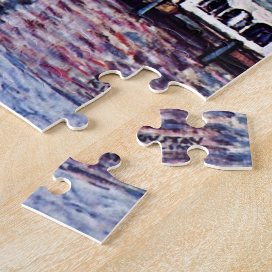 Gustav Klimt - Malcesine bij het Garda-meer in Ita Legpuzzel (Zijkant)