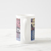 Gustav Klimt - Malcesine bij het Garda-meer in Ita Porselein Kop (Achterkant)