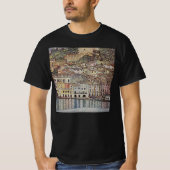 Gustav Klimt - Malcesine (meer van Garda, Italië) T-shirt (Voorkant)