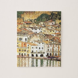 Gustav Klimt - Malcesine op het Gardameer Legpuzzel