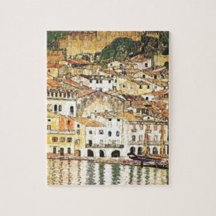Gustav Klimt - Malcesine op het Gardameer Legpuzzel
