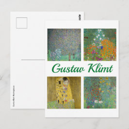 Gustav Klimt Masterstuks Briefkaart