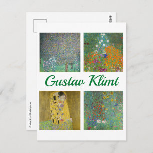 Gustav Klimt Masterstuks Briefkaart