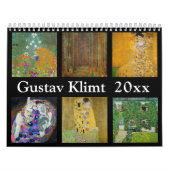 Gustav Klimt Masterstukselectie Kalender (Hoes)