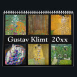 Gustav Klimt Masterstukselectie Kalender<br><div class="desc">Een selectie van meesterschilderijen van Gustav Klimt</div>