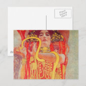 Gustav Klimt - Medizin Briefkaart (Voorkant / Achterkant)