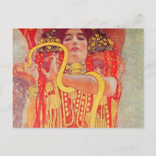 Gustav Klimt - Medizin Briefkaart (Voorkant)