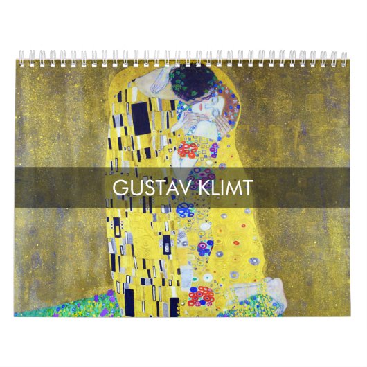 Gustav Klimt Meesterwerk Kalender (Hoes)