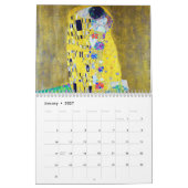 Gustav Klimt Meesterwerk Kalender (Jan 2027)