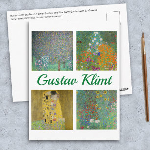 Gustav Klimt Meesterwerken Briefkaart